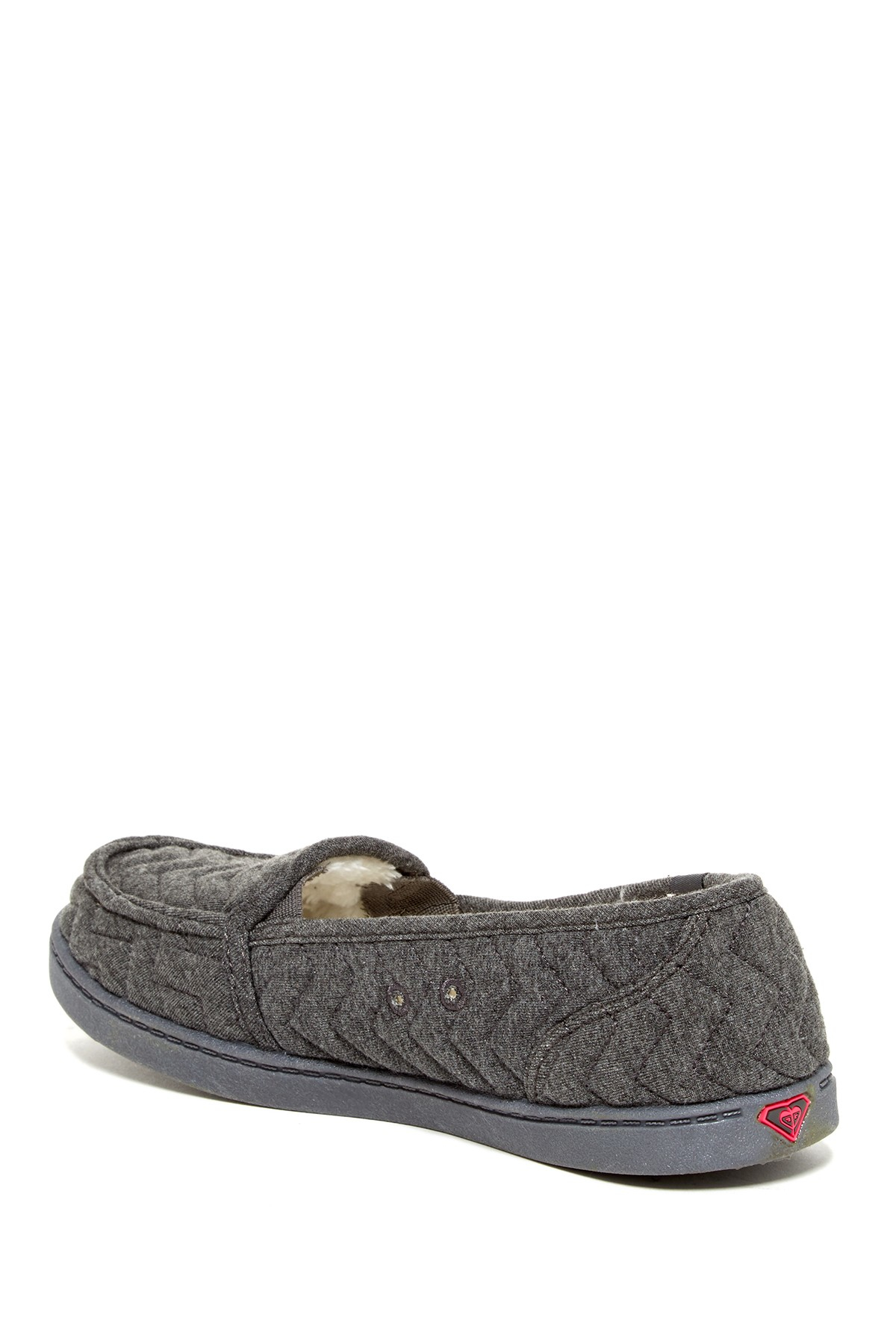 roxy grey slip on shoes